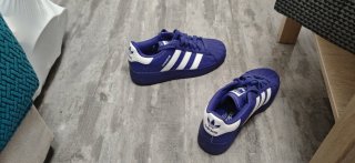 Adidas Superstar lilas y Blanco Originales