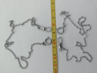 Catenella per orologio da tasca in metallo