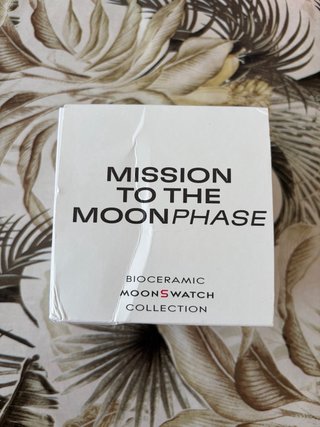 Omega x Swatch Mission to the Moonphase White