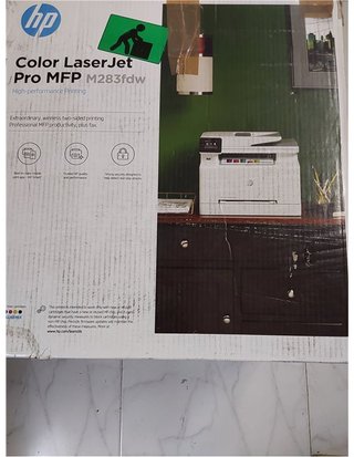 HP Color LaserJet Pro M283fdw 7KW75A - Stampante laser A4 a colori multifunzione con fronte-retro automatico - Scanner - Fotocopiatrice - Fax