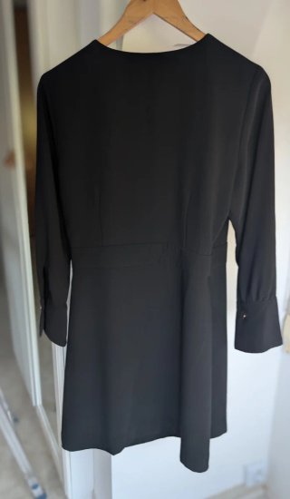 Abito H&M Nero Incrociato
