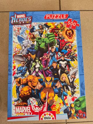 Puzzle Marvel Heroes 500 Piezas Educa