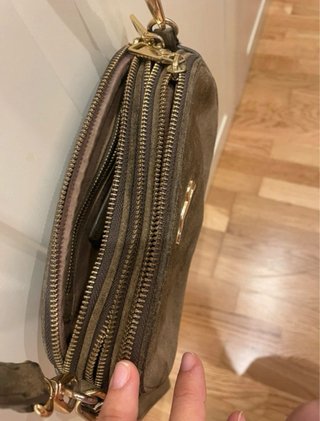 Bolso Bimba y Lola pequeño verde oliva