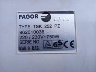 Horno para Pizza Eléctrico Fagor