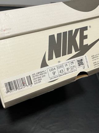 Travis Scott x Air Jordan 1 Low OG Olive