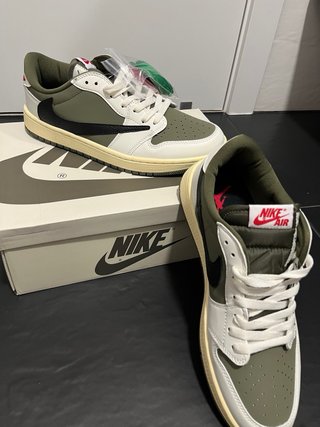 Travis Scott x Air Jordan 1 Low OG Olive
