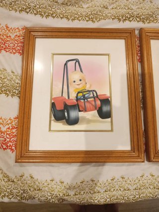 Cuadros infantiles madera