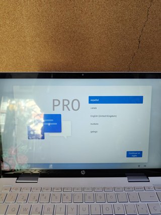 Ordenador portátil convertible HP