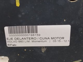 EJE DELANTERO / CUNA MOTOR VOLVO S60 LIM. Momentum