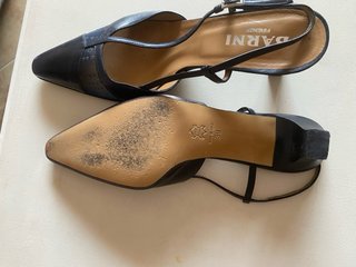 Décolleté Barni Firenze Pelle e Mesh Tg 39