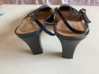 Décolleté Barni Firenze Pelle e Mesh Tg 39