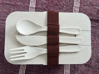 Tupper Fibra Bambú Beige