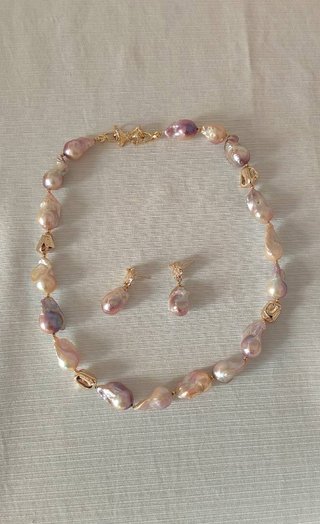 collana e orecchini