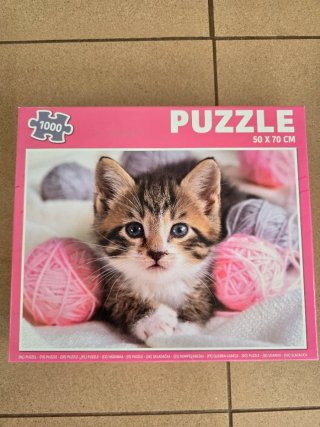 Puzzle 1000 piezas gatito