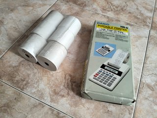 Calculadora Impresora Portátil Casio HR-9