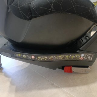 Silla coche Britax Römer negra