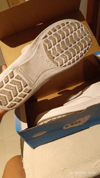 Zapatos D'KEL Blancos Anatómicos Talla 43