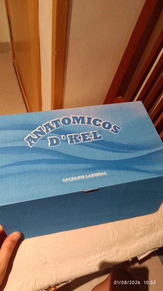 Zapatos D'KEL Blancos Anatómicos Talla 43