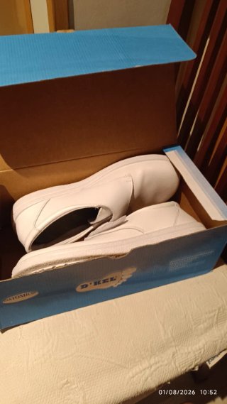 Zapatos D'KEL Blancos Anatómicos Talla 43