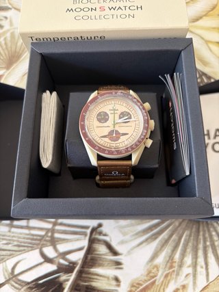 Omega X Swatch Mission to Saturn.