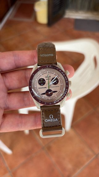 Omega X Swatch Mission to Saturn.