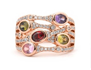 Anillo Luxenter con piedras naturales