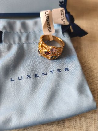 Anillo Luxenter con piedras naturales