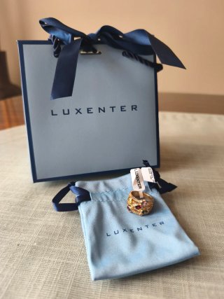 Anillo Luxenter con piedras naturales