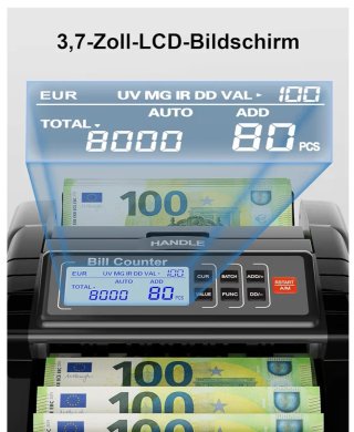 Contador de Billetes Aneken AL-1000 Bill Counter