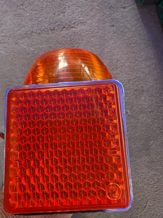 2 Intermitentes Moto Clásica con Reflectante