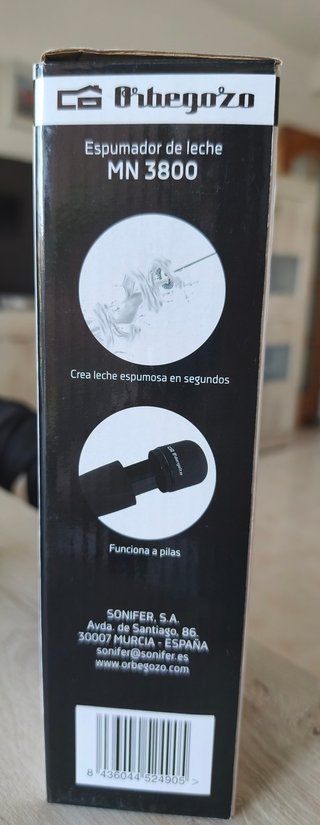 Espumador de leche Orbegozo MN3800 Nuevo
