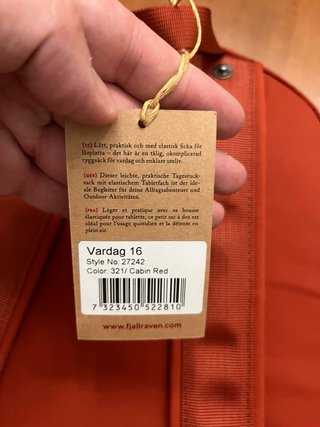 Mochila Fjallraven Kanken Naranja