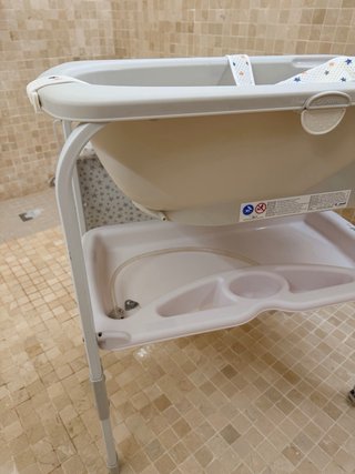 Bañera Cambiador Jané Flip Estrellas Gris
