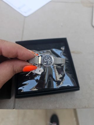 Pulsera Lotus Acero Inoxidable Árbol Vida