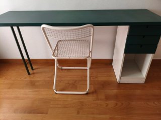 Cama nido con escritorio integrado