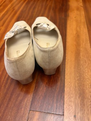 Zapatos mujer PLATINO dorados