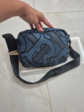 Bolso Burberry Hombre Azul/Gris