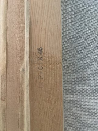 Cuadro al óleo con marco de madera