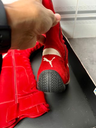 Botas Puma Speedcat Boot Wns Rojas Talla 39