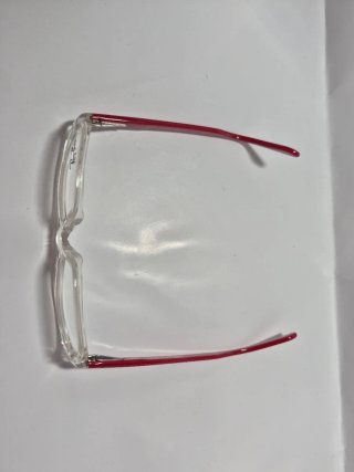 Gafas RB Rojas Transparentes