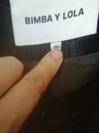 Abrigo terciopelo Bimba y Lola