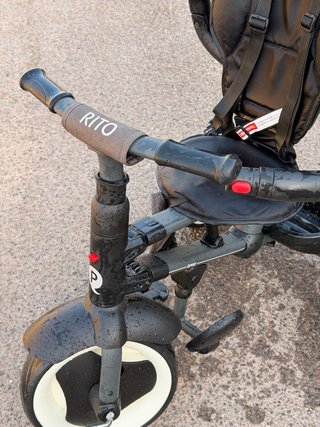 Triciclo Q Play Rito Gris