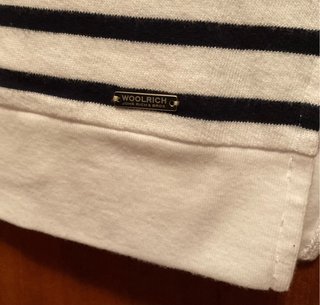 Abito donna cotone righe Woolrich