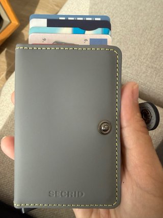 Cartera Secrid Gris