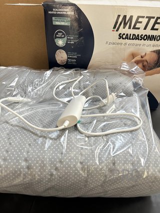 Manta calientacamas Imetec