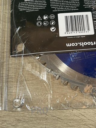 Hoja de sierra de 210 mm Evolution M210TCT-50CS