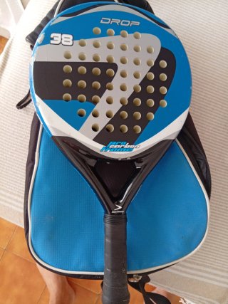 Lote 3 palas pádel + paletero