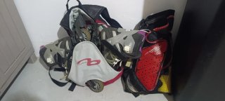 Patines Rollerblade + Mochila + Espinilleras