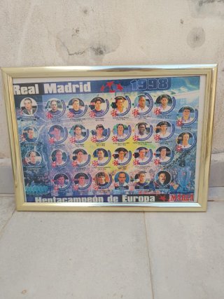 Cuadro Real Madrid 97/98
