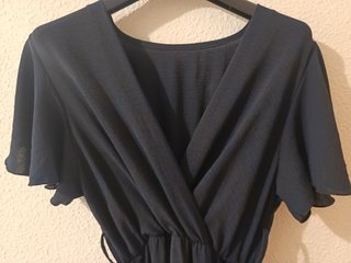 Vestido largo con volantes
